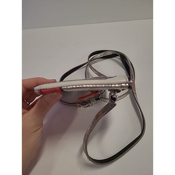 Brighton Crossbody Bag Leather Camera Strike A Pose Mini Card Detachable Strap - Picture 7 of 9